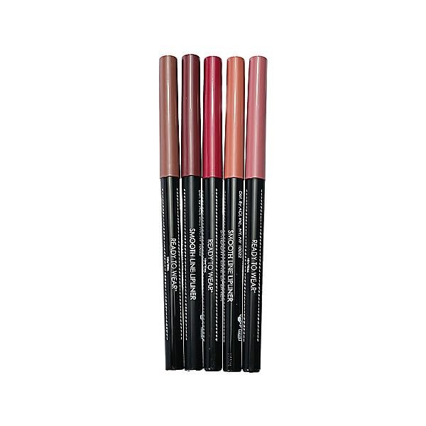 Ready To Wear 5 Piece Smooth Line Lipliner Set