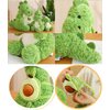 Cute Soft Dinosaur Stuffed Animals Dinosaur Plush Toys Dinosaur Plushies Throw Pillow Dino Hugging Cuddly Dinosaur Doll with Small Backpack Gift for Kids and Lovers in Birthday, Valentine (9-Inch)