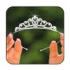 Yean Rhinestone Tiaras and Crowns Silver Crystal Tiara Headband Birthday Princess Hair Accessories for Women