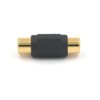 VCE 6-Pack Gold Plated RCA Female to RCA Female Coupler,Compatible with Phono,Speaker,RCA Cable,Amplifier