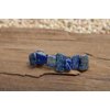 Lapis Lazuli Stone French Barrette Hair Clip