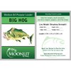 BIG HOG (4-6wt) medium all-purpose fly leader - Dries/Streamer/Nymph (Quality Moonlit Furled Leader made in The USA)