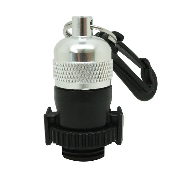Scuba Diving Magnetic Regulator Octopus Hose Holder Clip (Silver)
