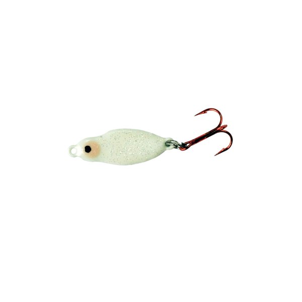 Lindy Techni-Glo Frostee Spoon - Silver Moon Light - 1/16 oz