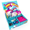 GirlZone Unicorn Letter Writing Set For Girls, 45 Piece Stationery Set, Great Birthday Gift for Girls of All Ages