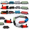 Hanaive 3 Sets Mini Simulation Steam Train Toys Small Retro Steam Train Model Assorted Styles Pull Back Train Set Diecast Locomotive Model Train Set for Boys and Girls Gifts Birthday Party Favor