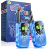Walkie Talkies for Kids 2 Pack: Long Range Kids Blue Walkie Talkies for Boys Christmas Birthday Gifts Kids Outdoor Toys for 3 4 5 6 7 8 9 Year Old Boy Kid Gift Toy Age 3-12 Camping Hiking