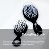 Detangling Brush - Anti-Breakage Hairbrush for Wet or Dry Hair, Pliable Bristles, All Hair Types, Minimizes Pain & Protects Against Split Ends