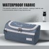 Pantheon Men's Toiletry Bag - Travel Toiletry Bag Wash Bag Hanging Dopp Kit Shaving Kit for Bathroom Shower - Mens Travel Bag Hanging Toiletry Organizer Toiletry Kit for Traveling (Blue)