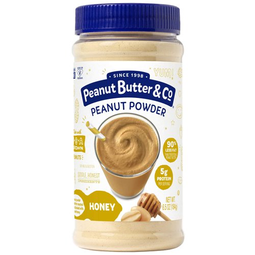 Peanut Butter & Co. Honey Peanut Protein Powder, Gluten Free, 6.5 Ounce Jar