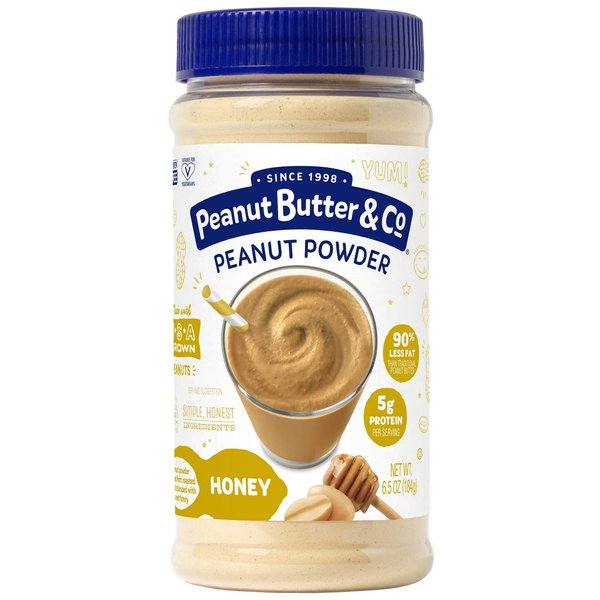 Peanut Butter & Co. Honey Peanut Protein Powder, Gluten Free, 6.5 Ounce Jar