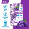 Quench EAA Aminos + Electrolytes - Complete Blend of 9 EAAs - 10g Total Amino Acids - Vitamins, Antioxidants, Electrolytes - Zero Sugar, Carbs, Calories (Grape Blast)