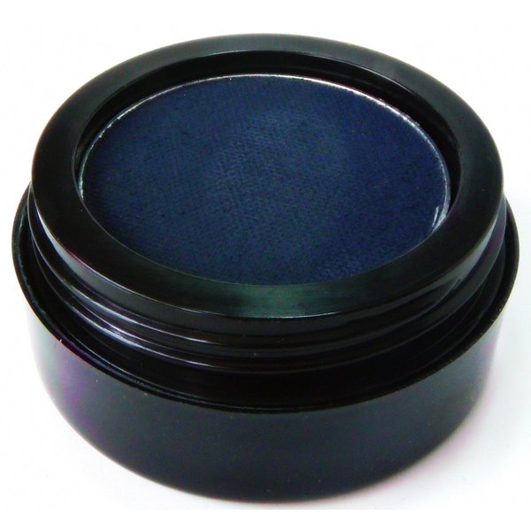 Pure Ziva Matte Cool Dark Navy Blue Cake Eyeliner & Pressed Eyeshadow, Water Activated Powder; Gluten & Cruelty Free