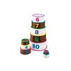 Learning Resources Stack and Count Layer Cake - 10 Pieces, Ages 18+ Months Toddler Learning Toys, Early Stacking and Counting Skills for Toddlers