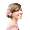 Rowcay Bohemian Flower Hair Clips - 8pcs Artificial Tropical Hibiscus Plumeria Orchid Hairpin Set for Women Girls - Seaside Holiday Bridal Accessories in 8 Colors