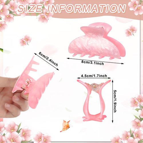 6 Pcs Bride Claw Clip Bachelorette Gifts for Bridesmaid White Pink Acrylic Hair Clip Rhinestone Bride Logo for Bridesmaid Hair Accessories for Bachelorette Party Decorations Bridal Shower Wedding Gift