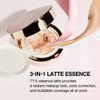 AGE 20’s Signature Hydrating Essence Sunscreen Foundation for Dry Skin, SPF 50+, BB & CC Cream, Moisture Cushion Pact, Refill Included, 21 Light Beige (0.49oz x 2ea)