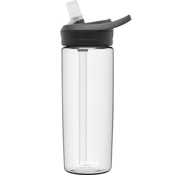 CamelBak eddy+ Water Bottle with Tritan Renew – Straw Top 20oz, Clear