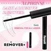 Lash Bond and Seal and Remover Kit, Long-lasting Bond and Seal Lash Glue 10ml with Eyelash Remover 5ml for Lash Clusters Quick Removal, 3 in 1 Lash Glue Cleanser Set for At Home DIY Eyelash Extensions