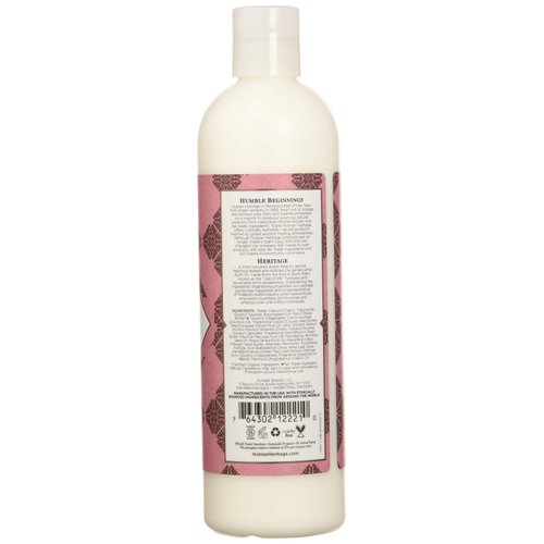 Nubian Heritage Body Lotion with Shea Butter and Rose Hips Lotion PATCHOULI & BURITI,13 fl oz