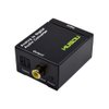 Musou RCA Analog to Digital Audio Converter with Optical and Coaxial Inputs, Including Optical Cable and Power Adapter