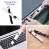 Magic Window Cleaning Brush,Window Groove Cleaning Brush Set，Hand-held Groove Gap Cleaning Tools,Window Blind Sliding Door Track Cleaner Duster Brush for Tile Lines Car Vents Keyboard（8Pcs）