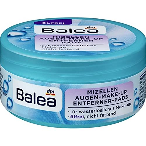 Micellar Eye Makeup Remover Pads Oil- Non-Greasy