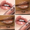 The Lip Bar | Vegan Non-Sticky Lip Gloss | High Shine Finish | Extra - Brown Shimmer | 8 pack