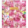 C.R. Gibson Floral Watercolor Refillable 6-Ring Address Book, 440 Entries, 6.5" W x 7.25" L