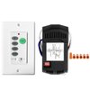Universal UC9050T Ceiling Fan Remote Control Kit, Adjustable 3 Speed, Light Dimmer Wall Remote Switch, Compatible with UC9050T 53T 35T HD5 Neutral Wire is no Required. (with Receiver)