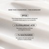 Geologie Broad-Spectrum Face Sunscreen SPF30 Moisturizer | Invisible, Ultra Light, Reef-Safe Daily Face Suncreen with Hyaluronic Acid and Niacinamide | 75ML | 100 Day Supply