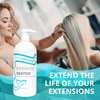 Mermaid Extension Care Seatox Oil & Sulfate Free Deep Cleansing Clarifying Shampoo Safe for Hair Extensions | Detoxify Removes Styling Product Build Up from Hair | Restore Shine