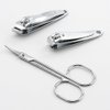 QLL 3 Pack 7Pcs Manicure Set, Stainless Steel Nail Clipper Set with case, Personal Pedicure Kit for Women Men Girls Travel