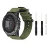 Digit.Tail Sport Military Nylon Replacement Bands Universal 26mm Watch Strap Band Accessory with Pins and removal tools for Garmin Fenix 3 / Fenix 3 HR, Fenix 5X / 6X / 7X Smart Watch (Green)