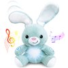 Easter Bunny Stuffed Animal - Interactive Soft Plush Peekaboo Bunny, 16 inches Tall. Peek a Boo Animal Toy. for Ages 6 Months to 5 Year Old