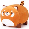 Red Panda Plush Stuffed Animal, 11.8"Red Panda Plush Toys, Cute Bear Plushie Toy Stuffed, Red Panda Plush Pillow Plushies Gifts, Hugging Pillow Room Decoration Kawaii Doll Birthday Gifts for Kids