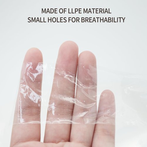 PMUBEAUTY 2 Pack Breathable Plastic Wrap 300 Meters Preservative Film for Eyebrow Lip Blush PMU Lamination Lash Lift Kit Microblading Supplies