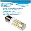 HQRP Sewing Machine LED Light Bulb Compatible with Husqvarna Viking 90 95 100 105 120 150 230 250 310 315 320 630 1020 1030 4100 4300 5610 5710 6030 6170 6230