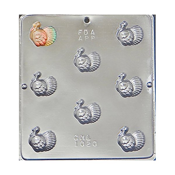 Turkey Piece Chocolate Candy Mold Thanksgiving 1020
