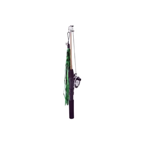 Cat Fishing Pole Toy&Feather Stick Cat Toy,Bird,Mouse,Mice Toys for Cats,Cat Toys On a Stick,Cat Toy Wand&String Cat Toy Interactive Toy for Teaser Play and Chase Exercise with Kitten (Style 3)