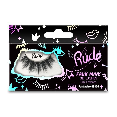 Rude Cosmetics Essential Faux Mink 3D Lashes - Fantasize Pair Women 1 Pc