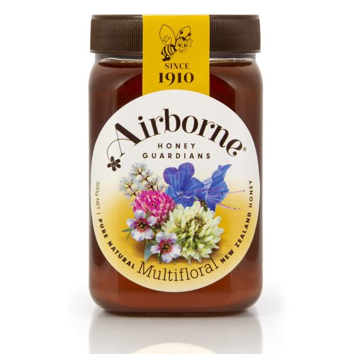 Airborne (New Zealand) Multifloral Honey 500g/1.1lbs