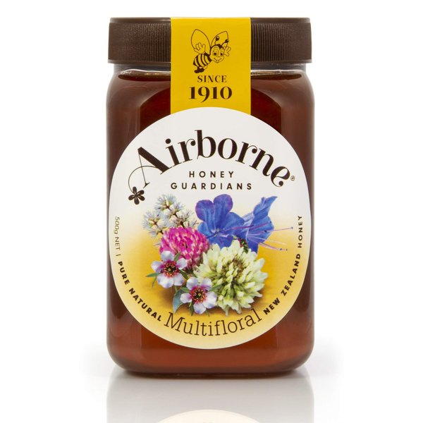 Airborne (New Zealand) Multifloral Honey 500g/1.1lbs