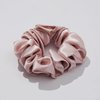 Silk Hair Scrunchies for Hairs Ties for Hair with 22mm 6A Grade Silk Sleep Mask Gift Pack Set - 100% Mulberry Silk Eye Mask with Silk Scrunchies Hair Ties Accessories