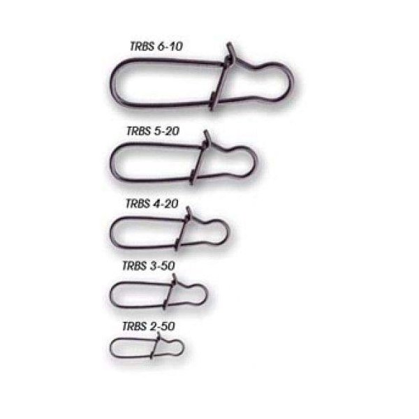 Tsunami Pro SS Round Bend Snap Size 5 20 Pack