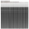 Anezus Tiny Detail Paint Brushes 30 Pcs Fine Paint Brushes Set with 3 Size #0#00#000 Liner Brush for Miniature 40k Model Crafts Watercolor Acrylics Oil