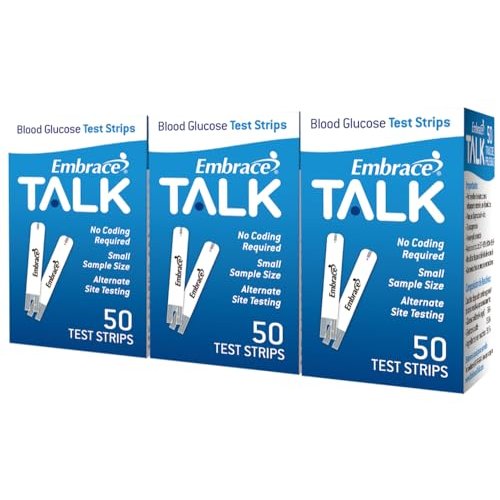 Embrace Blood Glucose Test Strips 150ct