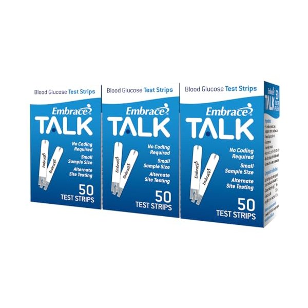 Embrace Blood Glucose Test Strips 150ct