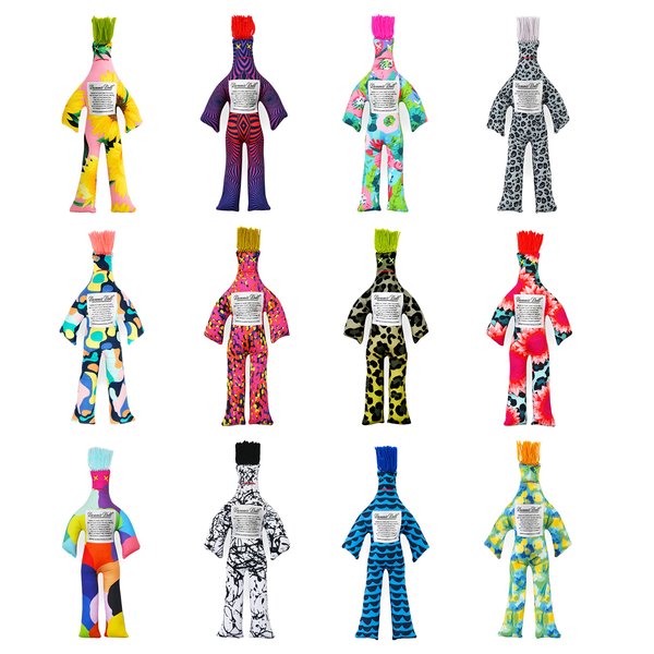 Dammit Doll - Classic Random Color, Stress Relief - Gag Gift - 1 Doll