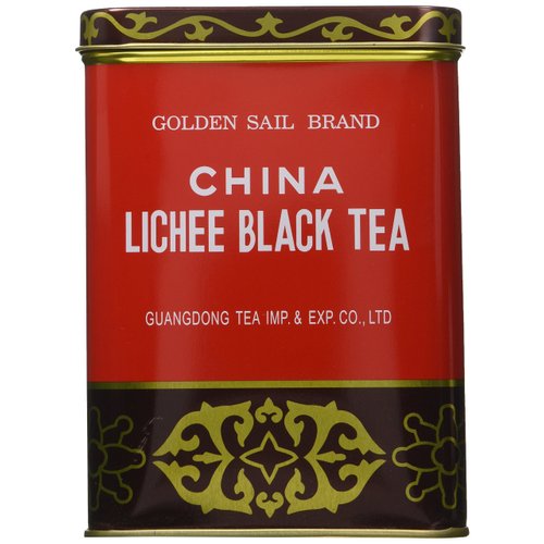 Golden Sail Brand China Lichee Black Tea (1 Lb)